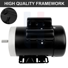 Electric Motor 3HP General Purpose Motor Single Phase 3450RPM 56C 208-230V TEFC