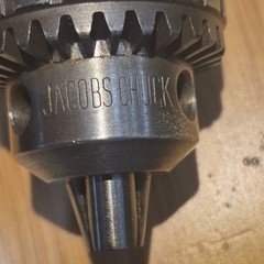 Vintage Babco 2T01 Right Angle Drill Drive Jacobs 7B Chuck w/ Genuine N1 Key USA