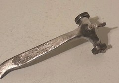 Vintage Goldblatt Skate Wheel Joint Raker Tool Bricklayer Masonry, Kansas city.