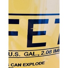 Type I Safety Can Diesel 2.5 Gallon Yellow Steel Flame Arrester OSHA NFPA UL