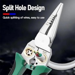 8 in 1 Multifunction Electric Wire Stripper Ellectrician Pliers + Voltage Tester