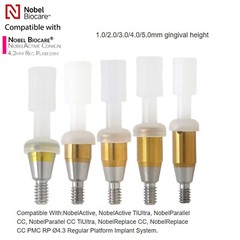 Locator/Healing Cap Abutment Transfer lab Analog for NobelBiocare NP/RP Hex Plat