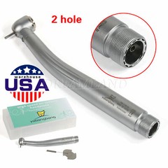 Dental Fiber Optic LED E-generator High Speed Handpiece 2 Hole