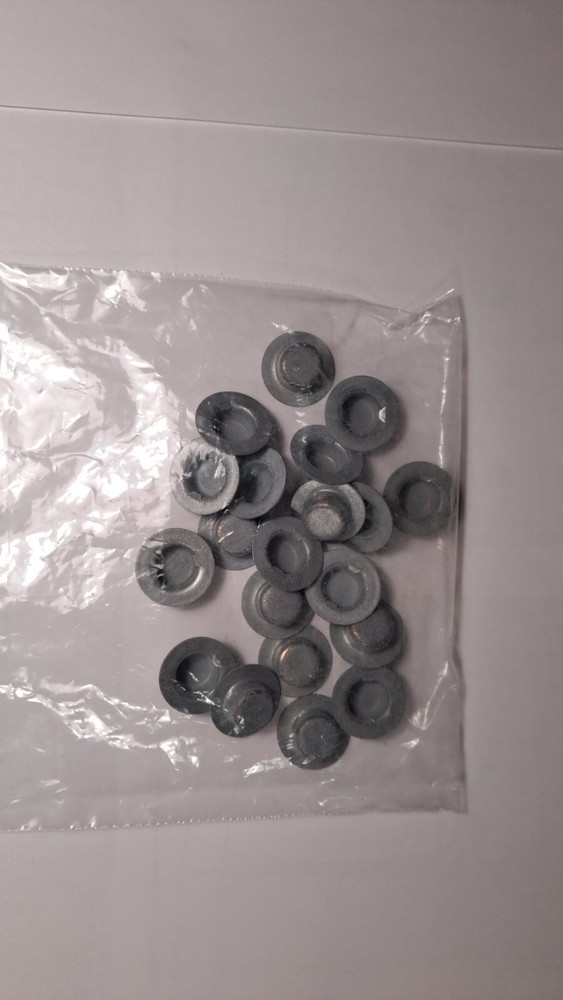 20 Pack 1/2 Push-on Cap Nuts – Axle Caps – Wheel Retainers – 836145
