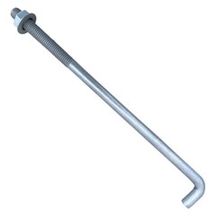 Sandbaggy 5/8″ x 14″ Threaded Concrete Anchor L-Bolts – Hot Dipped Galvanized