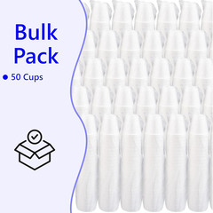 16 Oz Styrofoam Cups, Disposable Foam Cups , Insulated White