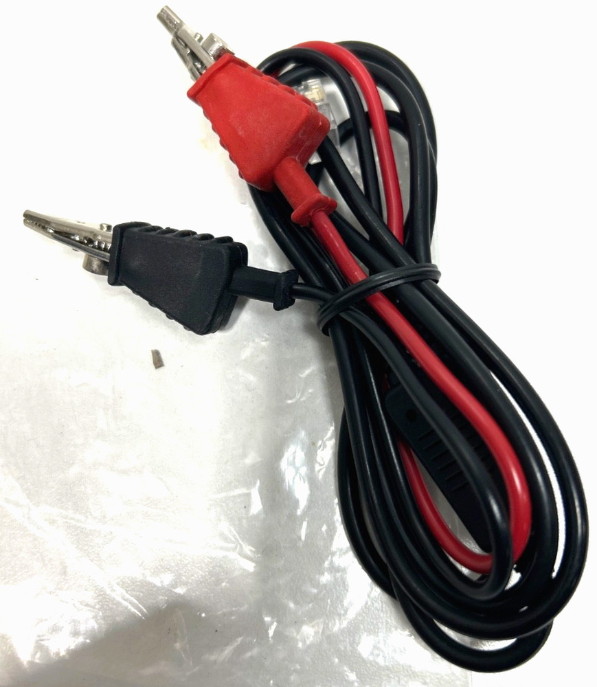 TELEPHONE BUTT SET TEST LEADS, BED OF NAILS & SPIKE, RJ11 CONN + STRAIN RELIEF