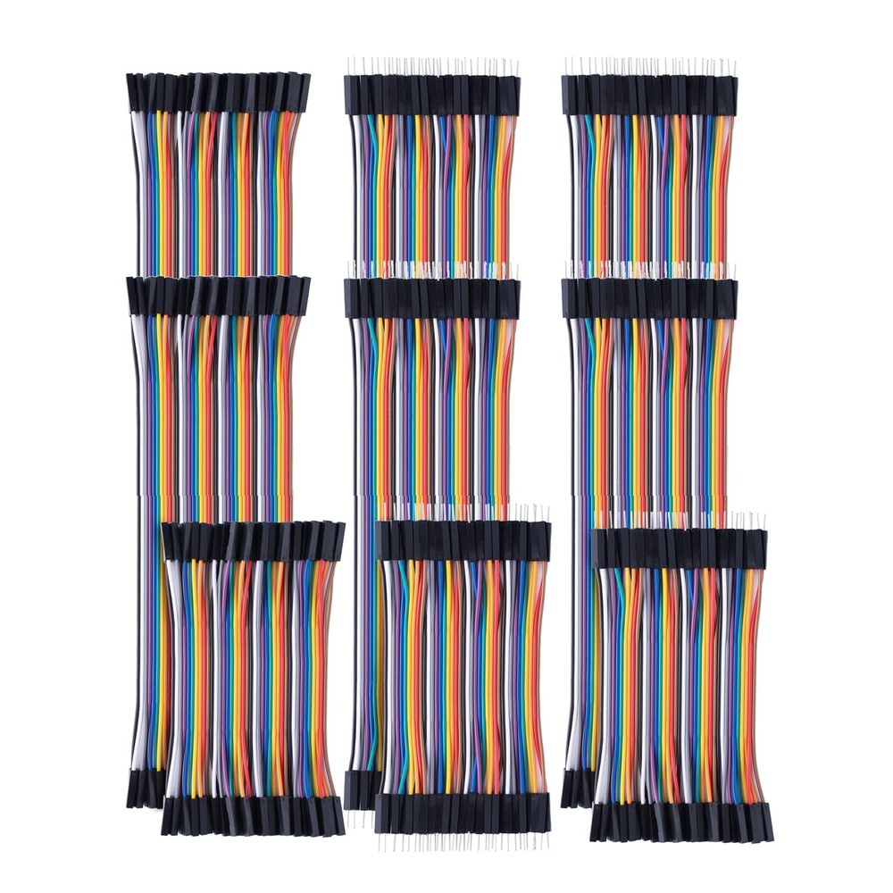 360 PCS Breadboard Jumper Wires Cable Kit For Arduino Raspberry Pi 10/20/30cm
