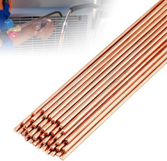 30Pcs Copper Brazing Rods, Phosphor Copper Solder, Phosphor Copper round Welding