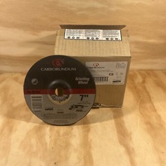 Carborundum (61575) 7″ x 1/4″ x 7/8” Aluminum Oxide Grinding Wheel – Lot of 20