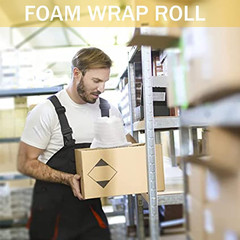 12X 70 Foam Wrap Rolls for Moving Packing Foam Roll Packing Materials Shipping