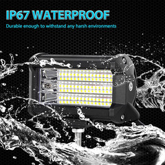 For Truck 60W Flood Light 12V 24V Tractor lights Powerful New 5″ LED Work Lights