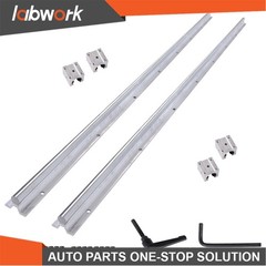 Labwork 2PCS SBR16-1500mm Rails w/4 Bearings for DIY CNC Milling Machine