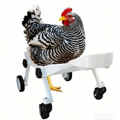 Adjustable Small-Scale Pet Chicken Wheelchair – Small Pet Poultry Mobility Ai…