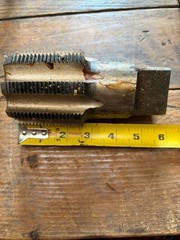 Vintage Morse Pipe Tap 2-1/2″ Taper No. 1115 Die American Standard Metalwork