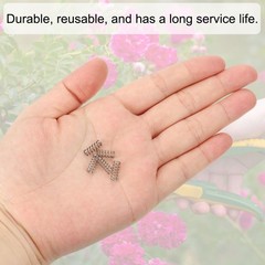 10 Pcs 304 Stainless Steel 0.5mm Wire Dia x 4mm OD x 10mm L Compression Spring