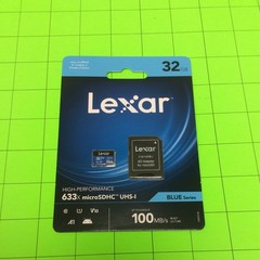32GB 633X Microsdhc UHS-I Micro SD Memory LSDMI32GBBNL633A Lexar
