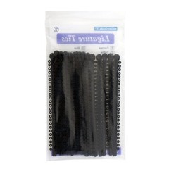 1000pcs Dental Ligature Ties Braces Rubber Bands Orthodontic Elastic 11 Colors