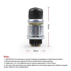 2PCS 12 Volt DC Heavy-Duty Momentary Push-Button 50 Amp Starter Switch