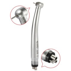 1-5 SKYSEA Dental High Speed Handpiece Big Head Push Button Type 4Hole FG 1.60mm