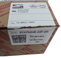 200 DINKLE ECH762HR-03P-GN Header Terminal Block 3-Pin 7.62mm 0.300″ Rht Ang NEW
