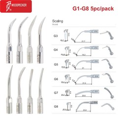 Woodpecker Dental Ultrasonic Scaler Tips EMS UDS Endo Perio Root Canal Scaling