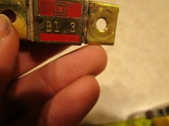 SQUARE D B1.3 OVERLOAD RELAY THERMAL UNIT, J0313