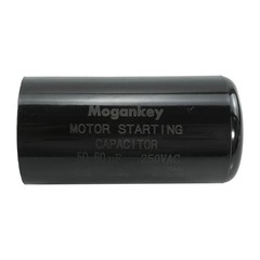 CD60 Round Motor Start Capacitor, 50-60 MFD uf 250 VAC for Well Pump, HVAC