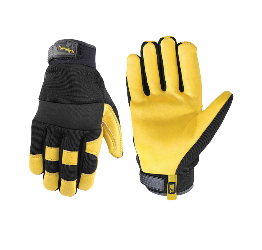 6 Pairs Wells Lamont Men’s HydraHyde Leather Work Gloves Size M L XL XXL 3X-L