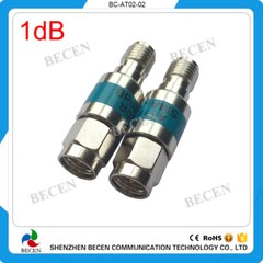 2W SMA-JK Coaxial Attenuator DC-6GHz 50ohm 1dB 3db 5db 6db 10db 15db 20db 30db