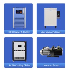 50L Decarboxylation Recrystallization Filter Reactor SS316 220V -0.09+0.3 MPa US