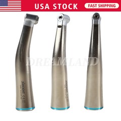 Dental LED 1:1 Fiber Optic Contra Angle Internal Spray Low Speed Handpiece EType