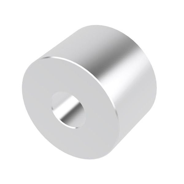 Aluminum Spacer 3/4″ OD x 1/4″ ID x Choose Your Length, Round Spacer Unthread…