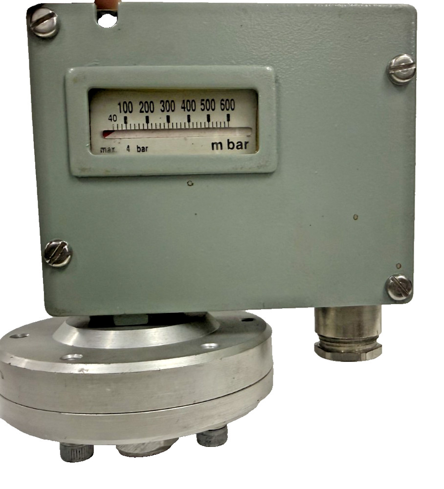 Varma Trafag Low Pressure Switch PM-0P6-W 40 to 600 mbar / 0.04-0.6 bar