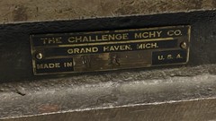 Challenge Mchy. Co. USA 10” X 14” Cast Iron Surface Inspection Plate