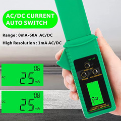 Current Clamp Meter Leakage Current Tester 0Ma-60A Portable Plastic AC DC Anti-I