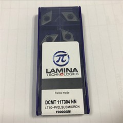 10pcs(1pack) LAMINA DCMT 11T304 NN Carbide Inserts for Steel