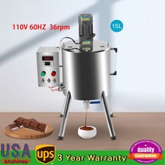 YK-15L Heating Mixing Filling Machine Stirring Tank Paste Lipstick Filler 4Gal