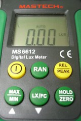 Mastech Digital Lux Meter – Model MS 6612