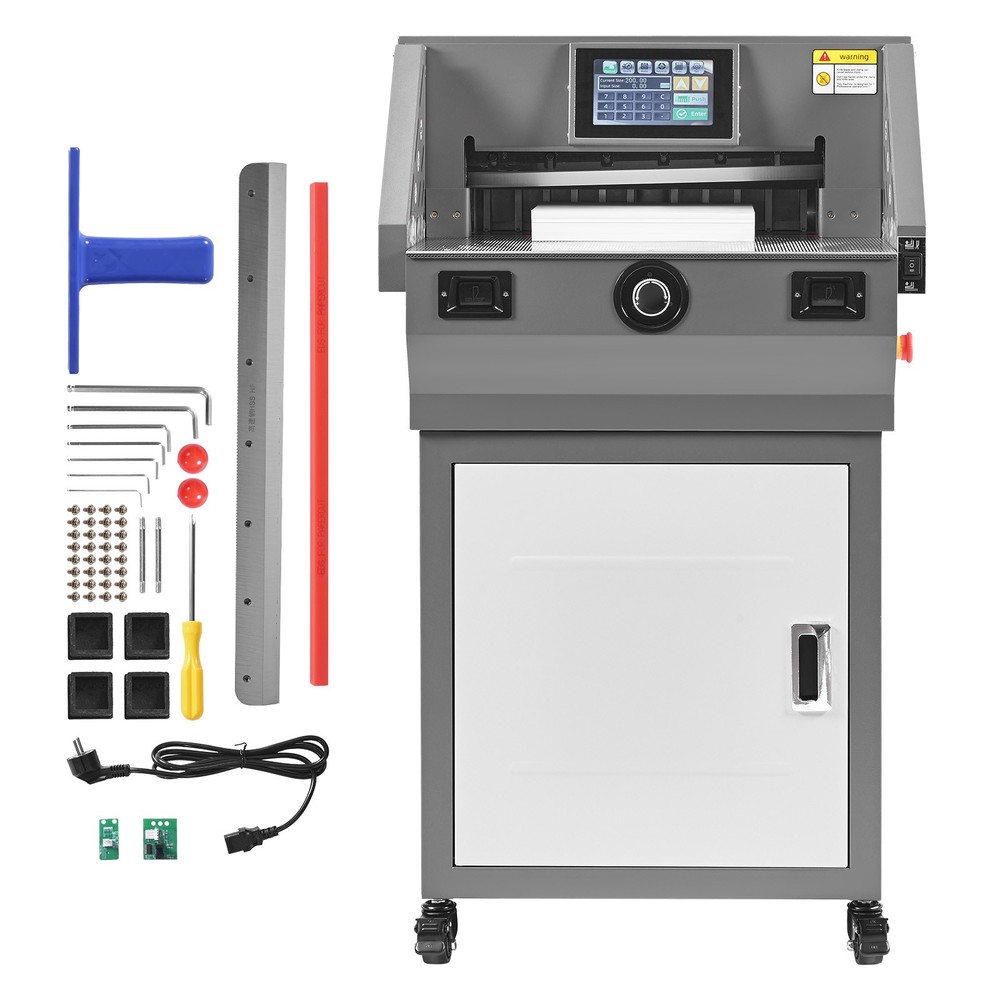 Uimoso Electric Paper Cutter Heavy Duty Metal Programmable Cutting Machine