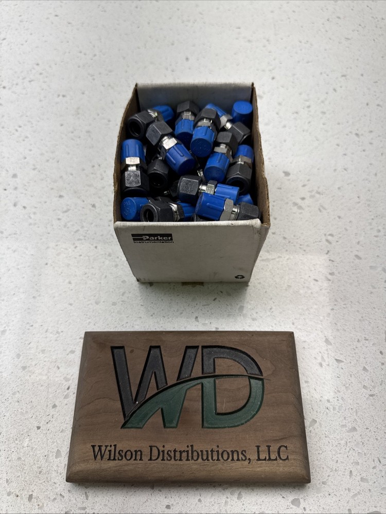 Box Of 53 Parker 4-6 Fbz-Ss 3/8″ X 1/4″ Cpi X Mnpt Ss Male Connector