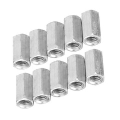 10pcs M8 Long Nuts Standoff Threaded Fasteners For Machinery