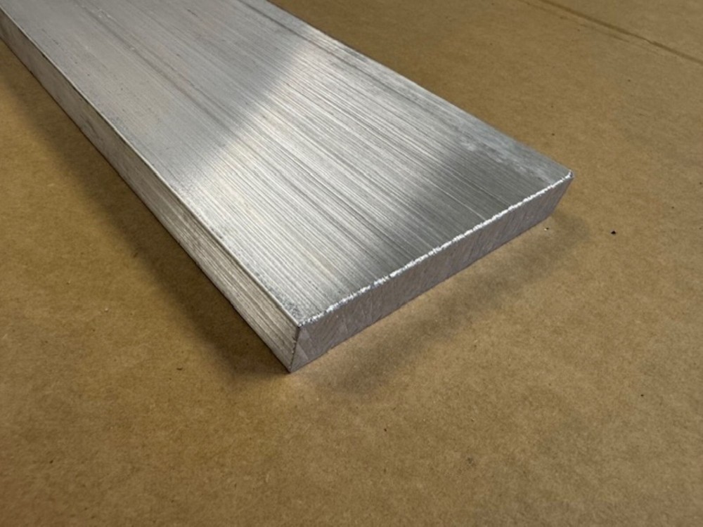 1/2″ x 4″ Aluminum Flat Bar x 8 Inch Length, 6061 Aluminum