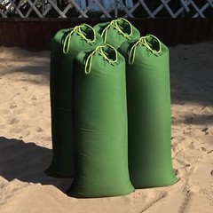 Betus Heavy Duty Sandbags for Flooding 28”x12” Water Barrier Canvas Bags 4pcs
