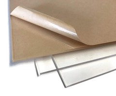 Acrylic Plexiglass Plastic Sheet – 1/4 inch Thick-Clear-24″x18″ Sheet 10 PC Lot