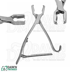 Kern Bone Holding Forceps 5 Pcs Set Ratchet Bar Orthopedic Instrument German Gr