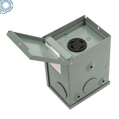 NEMA L14-30R Power Outlet Box 125/250 Volt 30 Amp Generator Power Outlet Box
