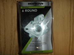 HOPKINS TOWING SOLUTIONS 48435 T-Connector,6-Way,Tin Plated Steel