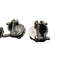 (30) OLD STOCK NEER C-500  3/8-inch, 2-screw, cast zinc electrical Connector