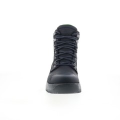 Dunham 8000 Works WP 6-Inch Plain Toe Boot Mens Black Work & Safety Boots